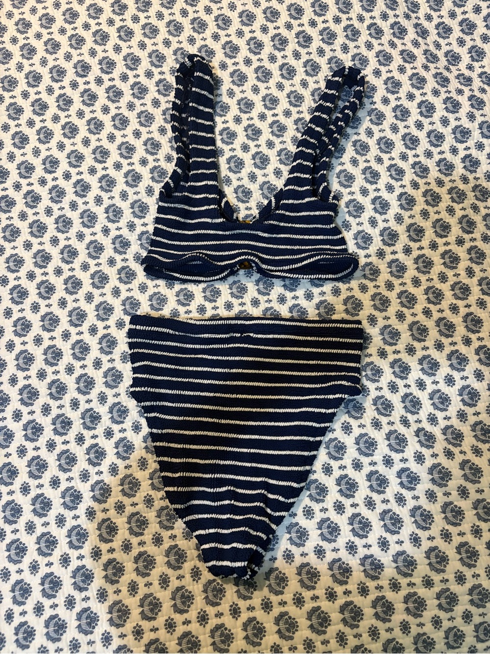 Hunza G Striped Bikini - Picture 5 of 6